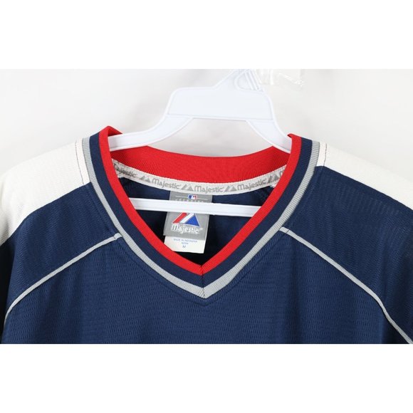 Majestic Shirts Vintage Majestic Mens Medium Cleveland Indians Chief Wahoo Baseball Jersey